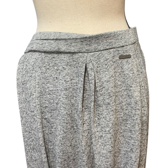 Sweaty Betty Gray Casual Pull On Jersey Knit Bubble Maxi Skirt Woman’s Small - Picture 3 of 12